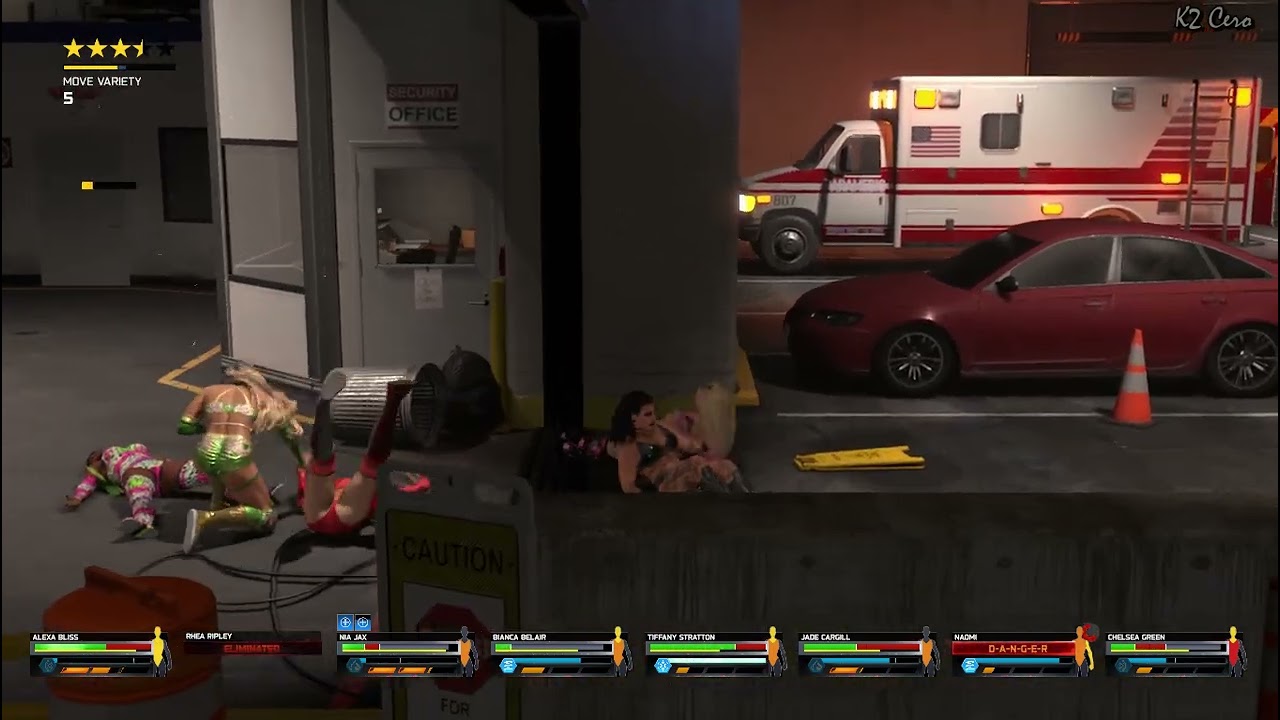 Backstage brawl 8 female - WWE2K25