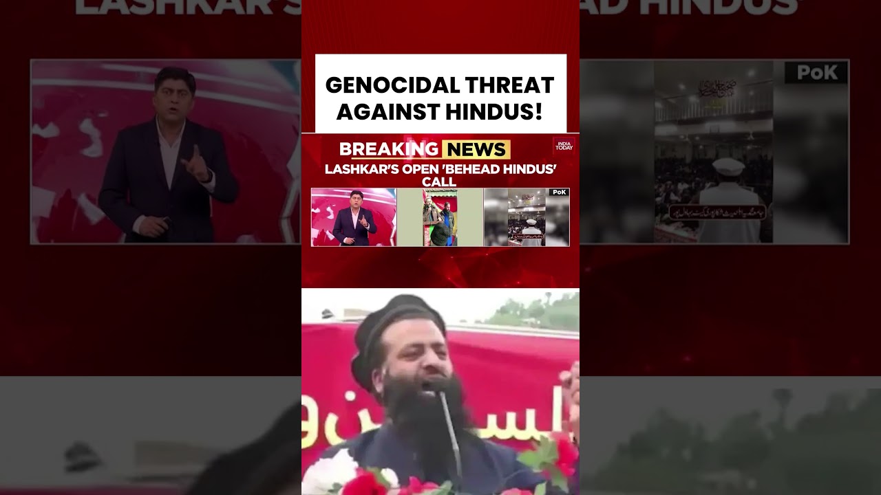 LeT Terrorist Issues Open Genocidal Threat Against Hindus, Mentions Kashmir by Force