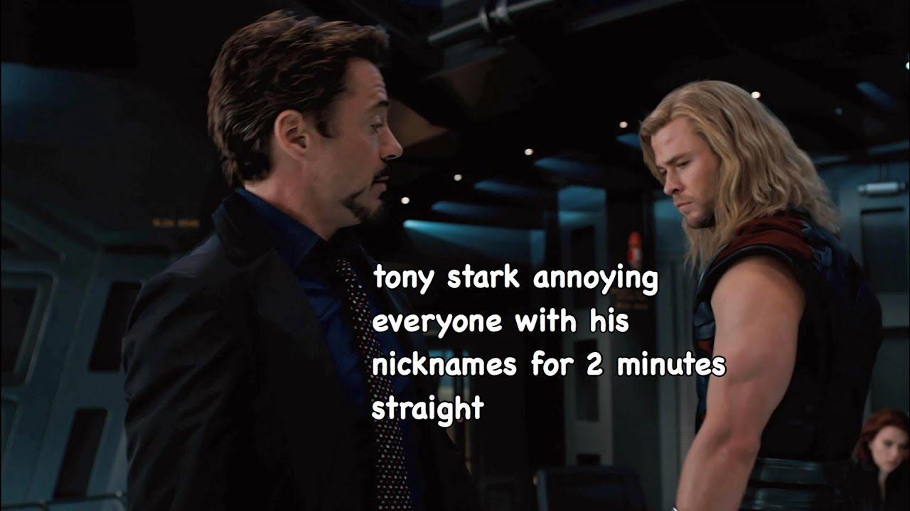 tony stark: nickname king