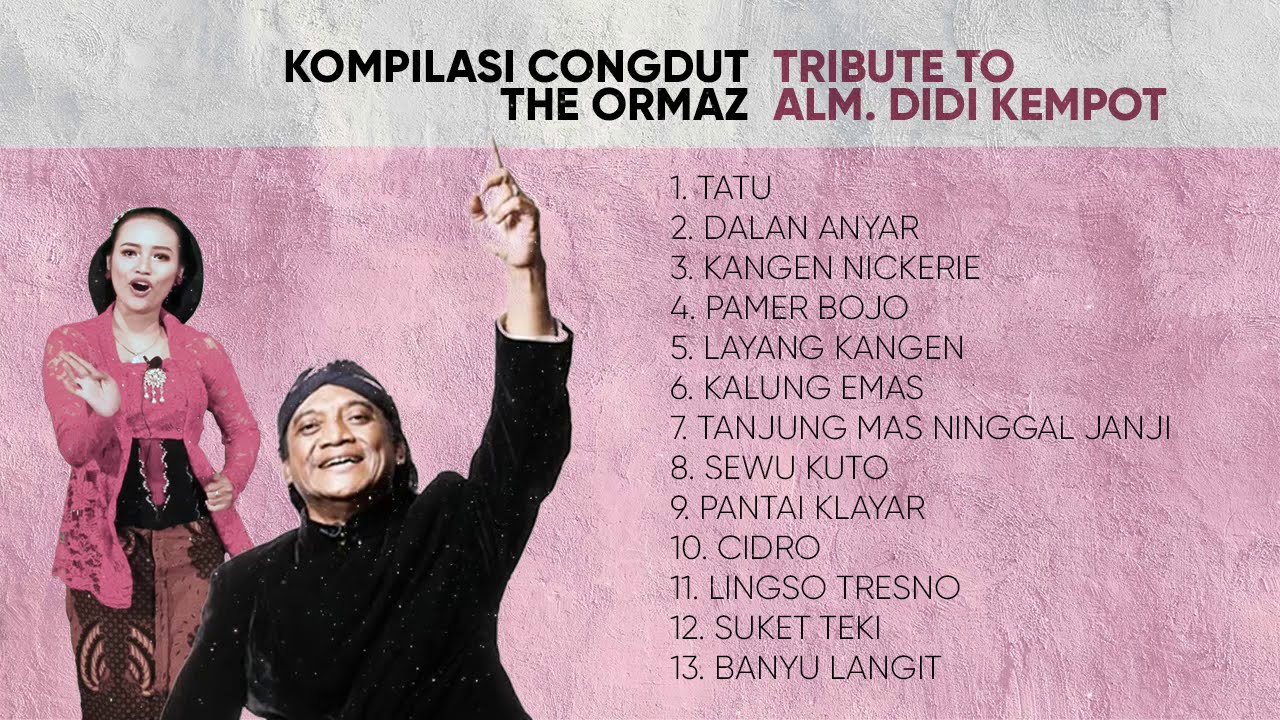 Album Lagu Keroncong Dangdut CONGDUT Didi Kempot Cover by The Ormaz