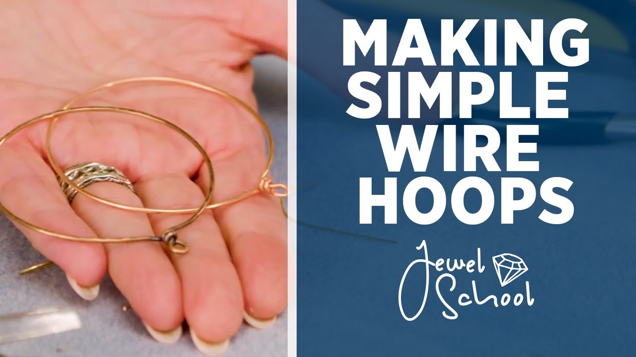 Making Simple Wire Hoops | Jewelry 101