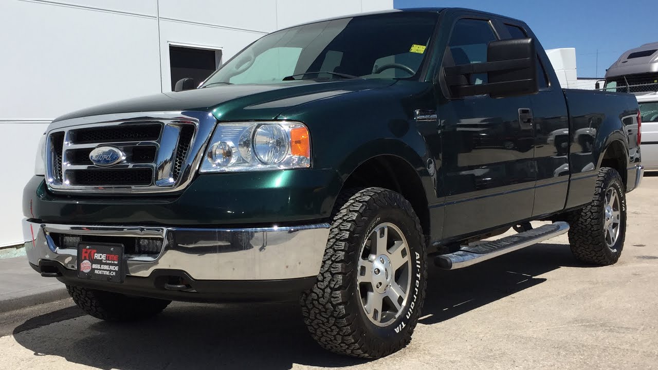 2007 Ford F-150 XLT 4WD - SuperCab, 4.6L V8, Power Windows & Locks