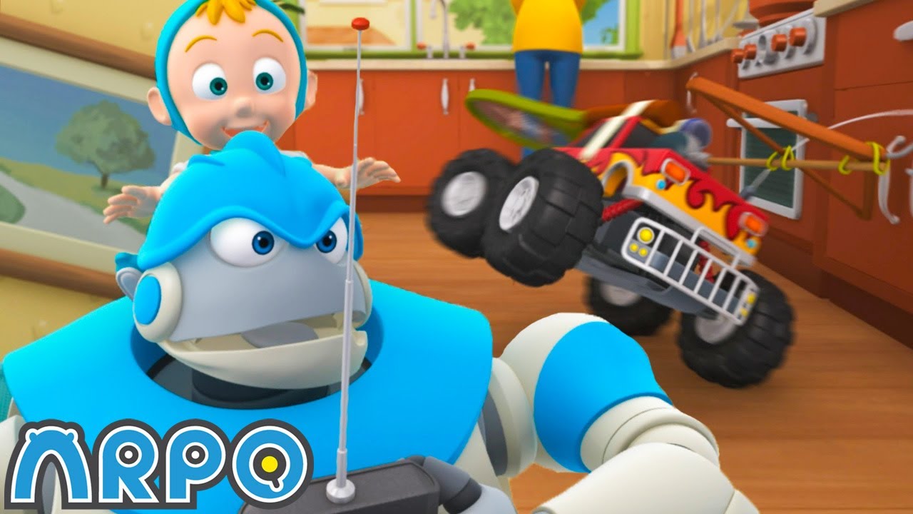 ARPO Monster Truck Toy 🛻ARPO the Robot Full Episodes | Season 1 Episode 39-40 | Funny Kids Cartoons