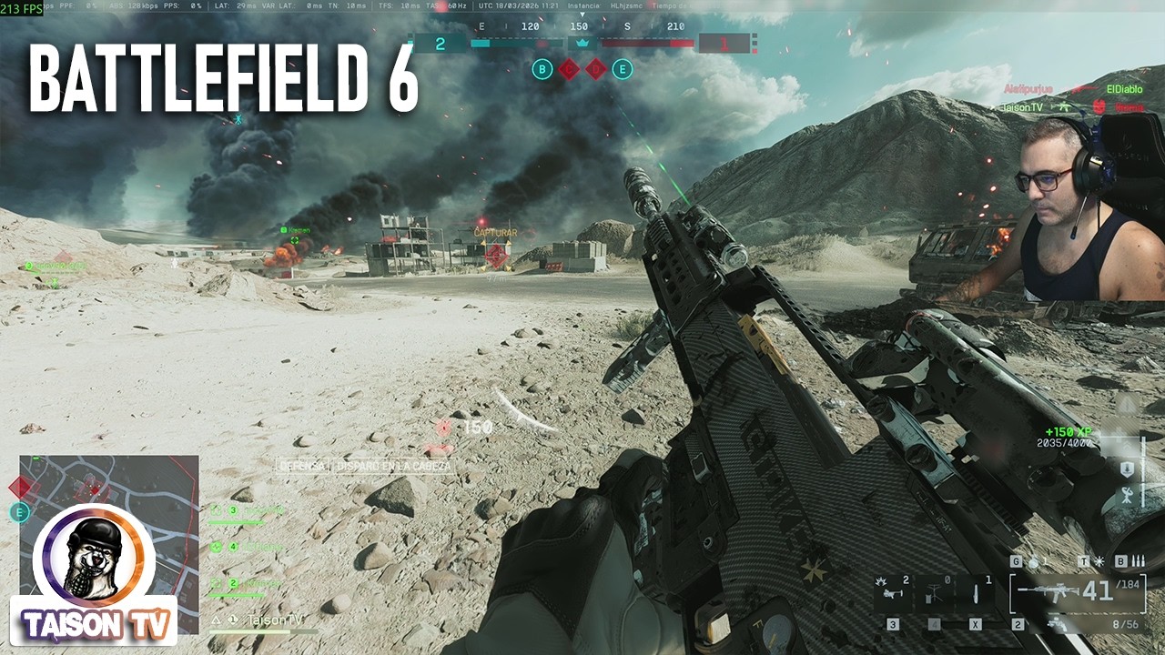 La RaTaison del Desierto - Mordisqueando enemigos volviendoles locos Battlefield 6