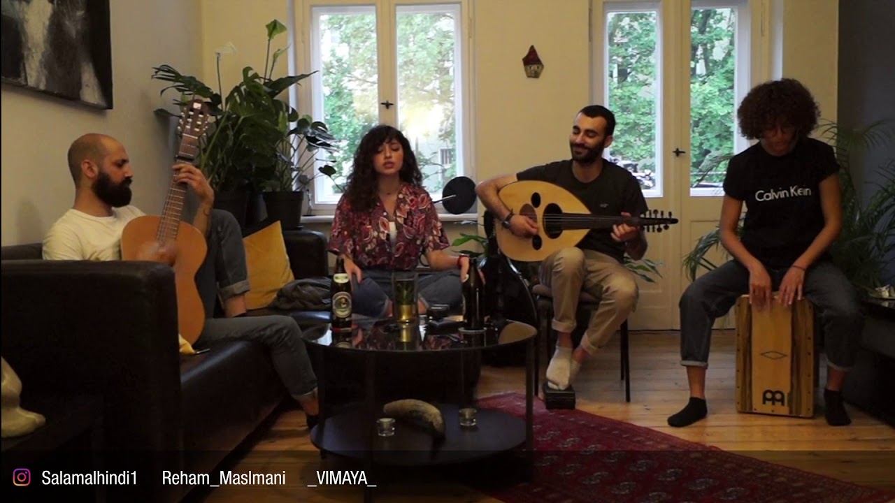 w mnen abda ya qalbi /Cover/ و منين ابدا يا قلبي سلام الهندي و رهام مسلماني مع فرقة ڤيمايا