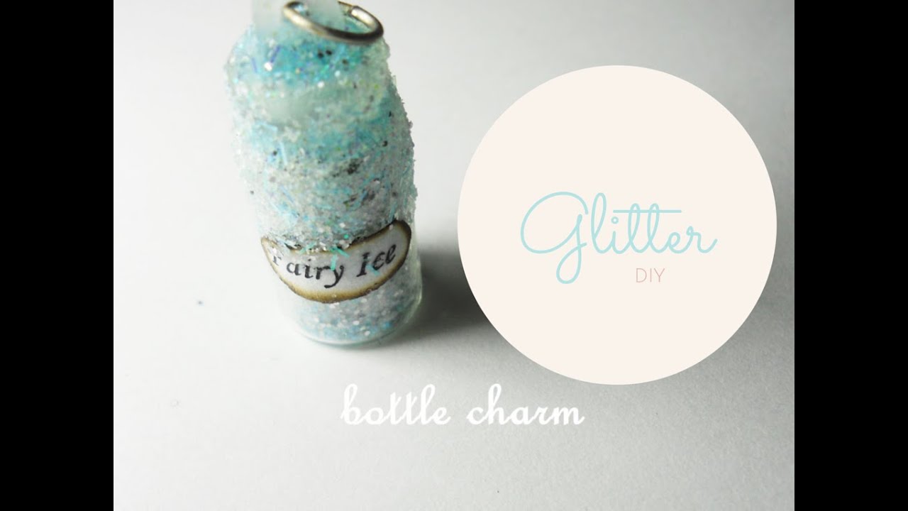 Fairy Ice ❅ Bottle Charm Tutorial / DIY