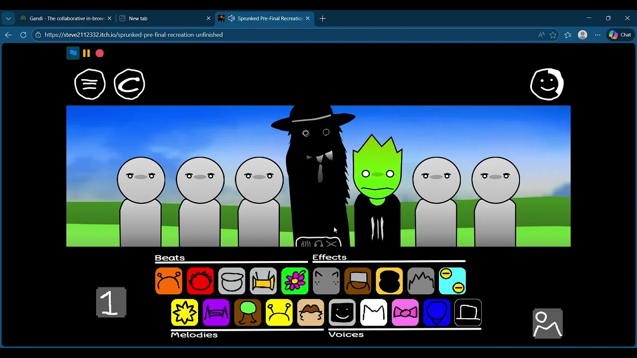 Unknown Mix - Incredibox Sprunked Pre Final Recreation Phase 1 & 2 Mix