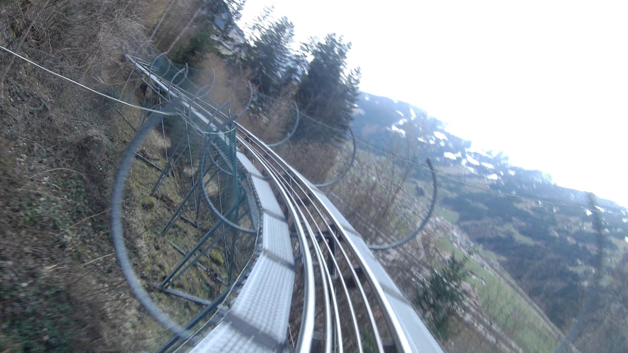 Alpine Coaster - Zillertal Arena March 2020 [4K 60FPS]