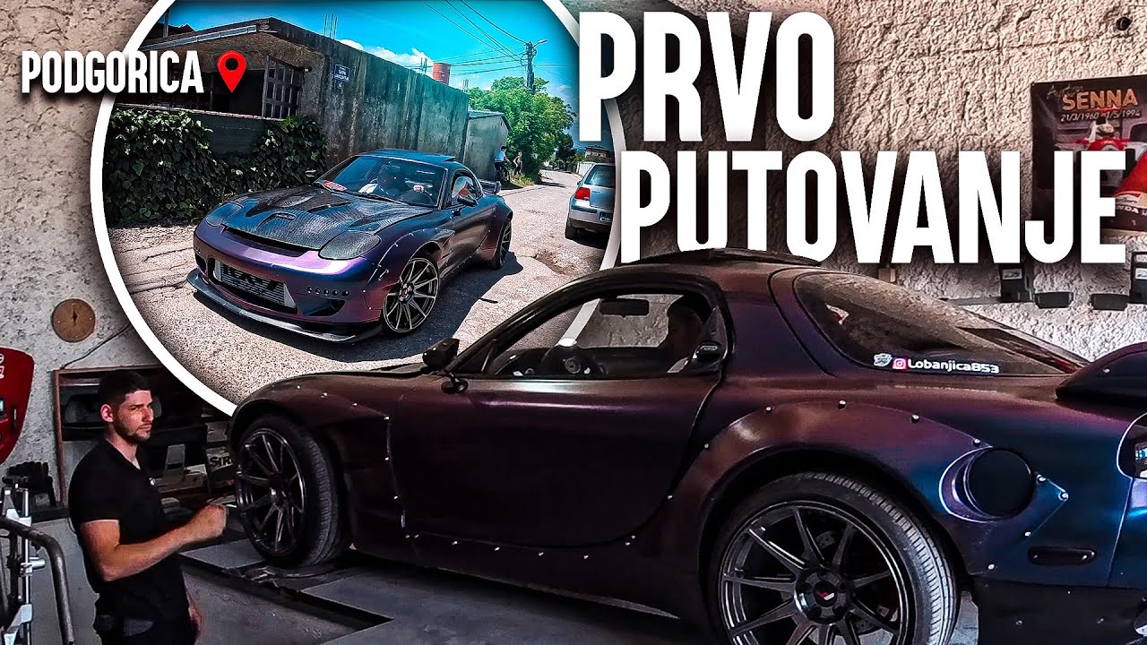 PRVO PUTOVANJE SA RX7 - JEL PREZIVELA?