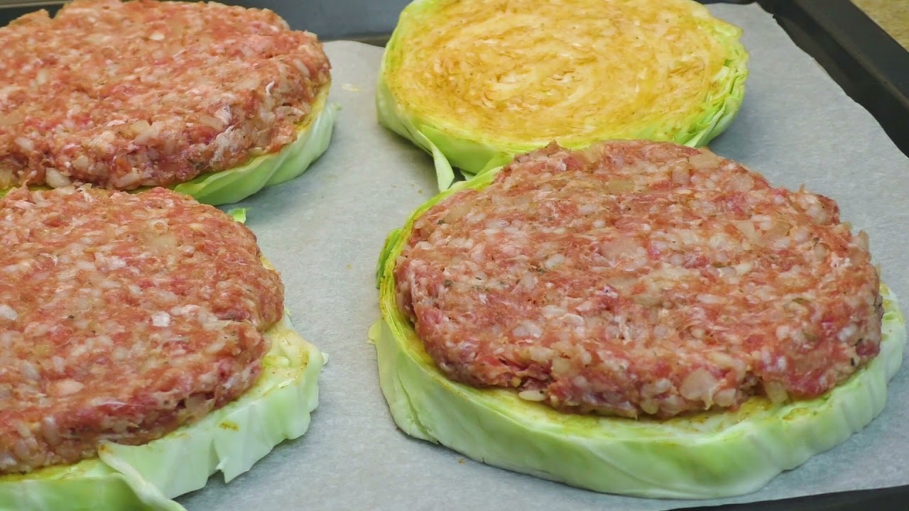 Такого вкусного фарша с капустой я еще не ела! Лучше, чем гамбургер!