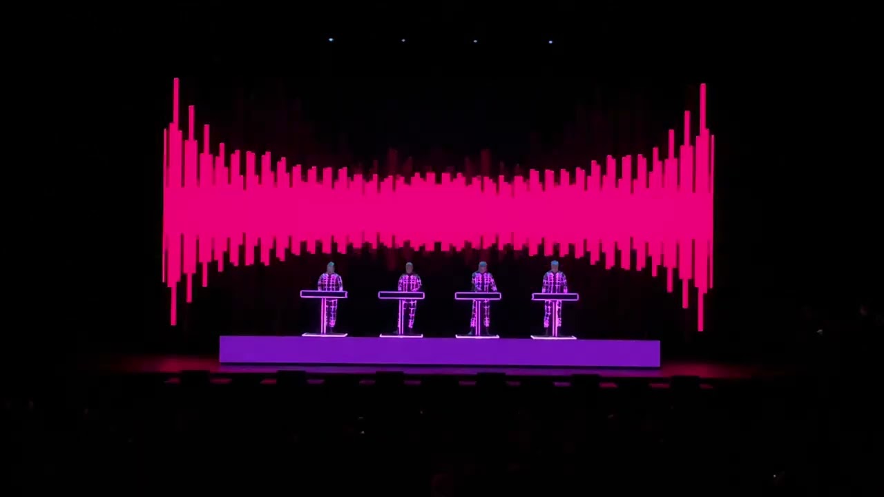 Kraftwerk Live - Computer Love - Auckland 1-Dec-2023