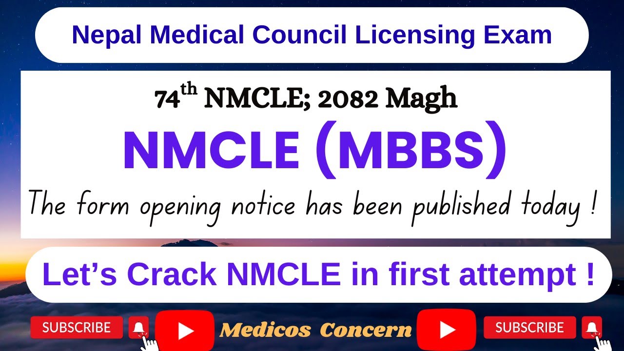 NMCLE (MBBS/BDS) - Lets Crack NMCLE on 1st attempt !