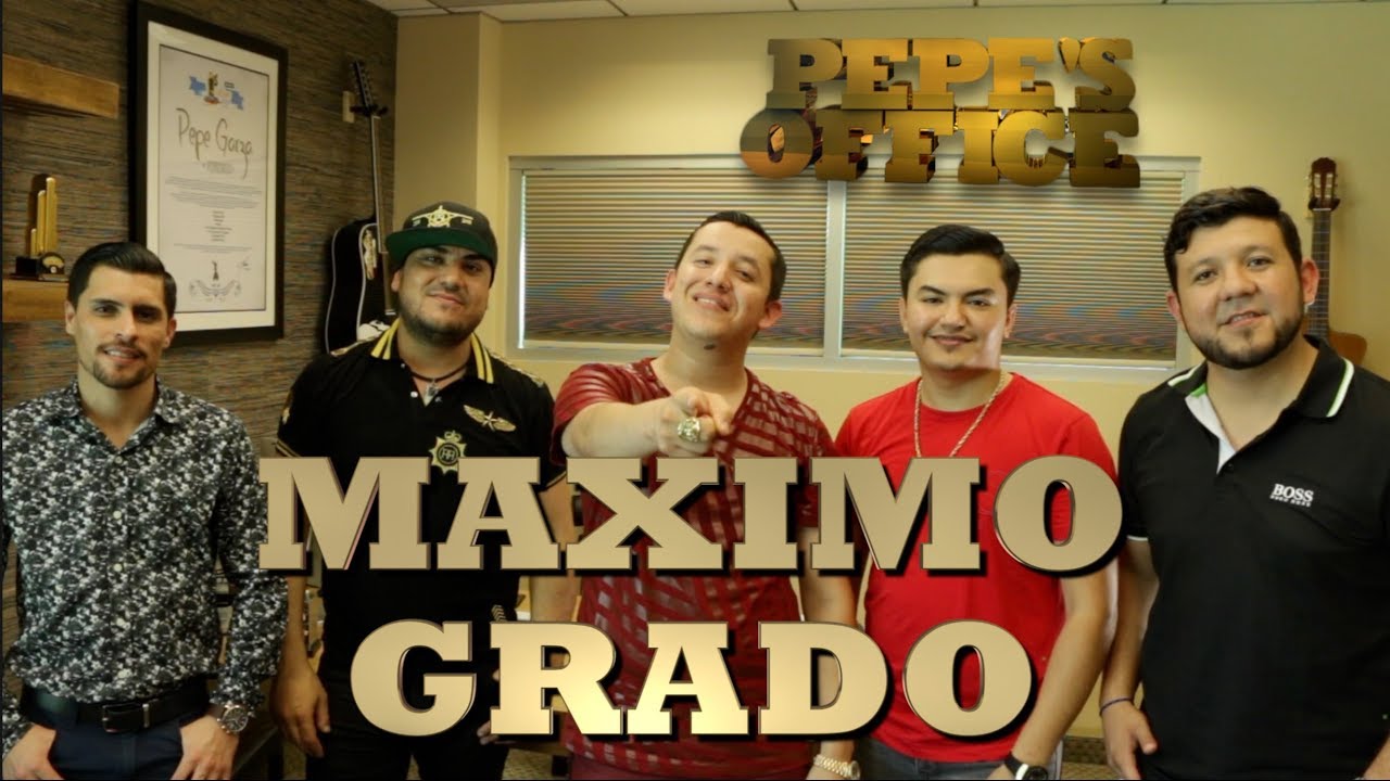 MAXIMO GRADO NOS PRESUME SU NUEVO MATERIAL - Pepe's Office