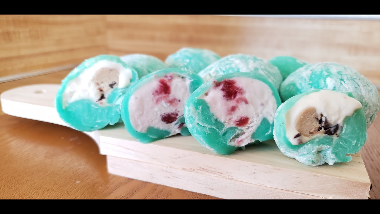 Homemade Mochi Ice Cream