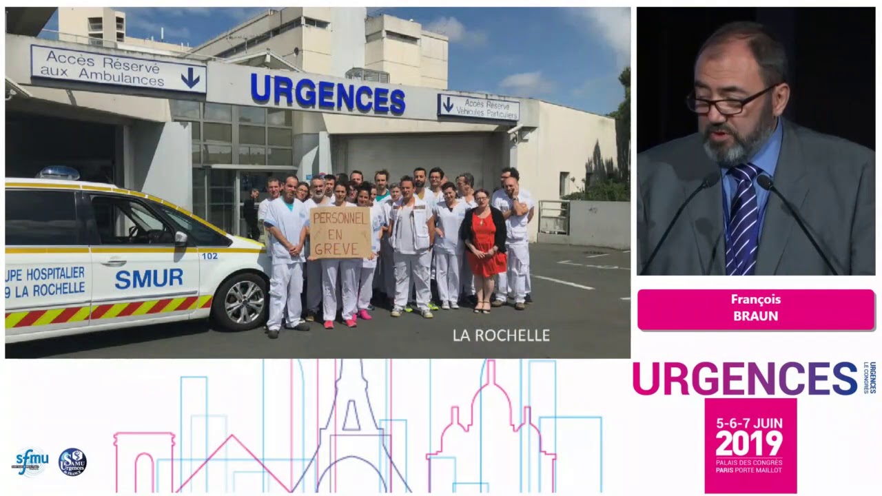 Urgences 2019. Allocution du Président de SUdF
