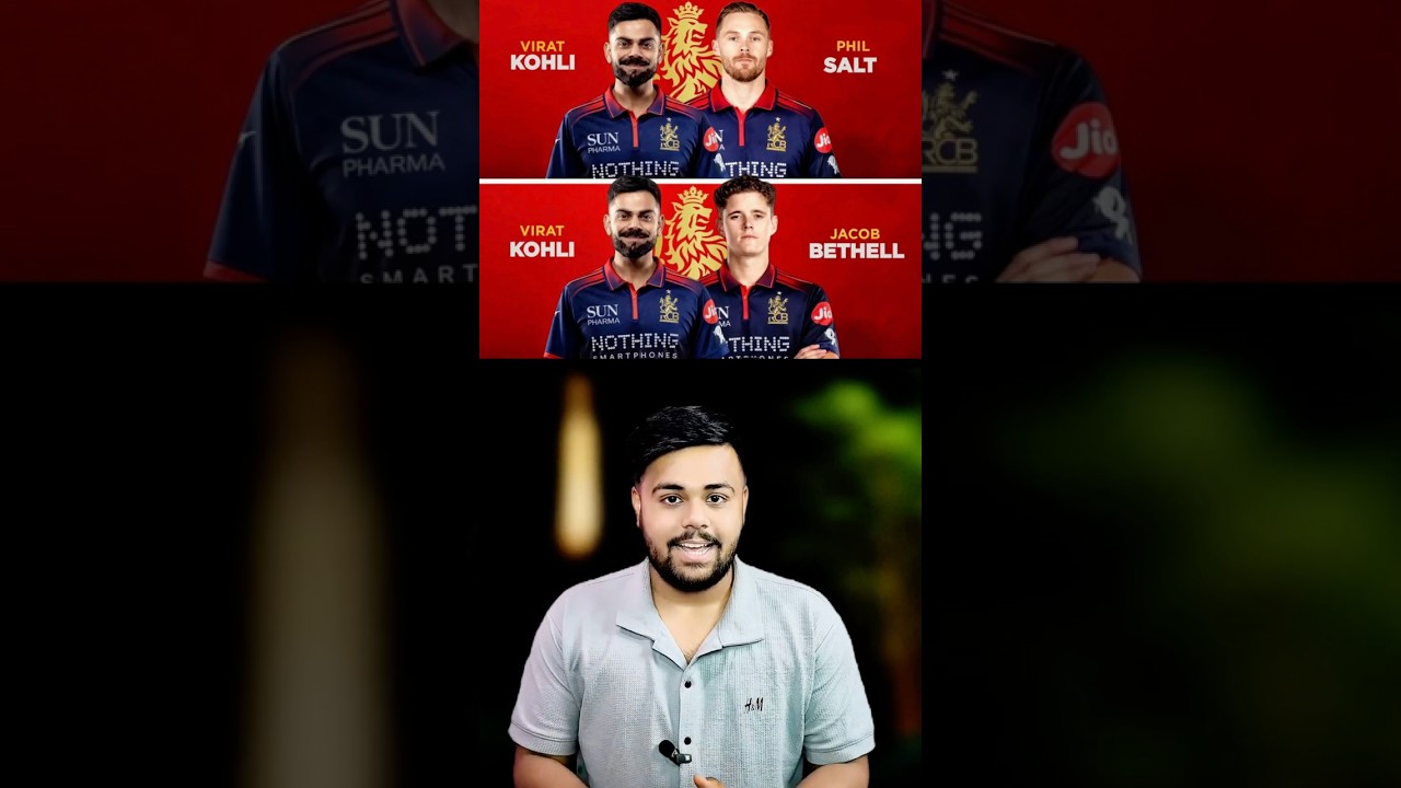 RCB Squad Update | Virat Kohli, Phil Salt & Jacob Bethell 🔥🏏