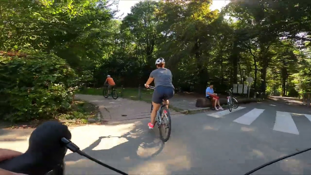 Cycling from Brussels to Tervuren — Forest Bike Ride & Scenic Nature | No Talking (BE09)