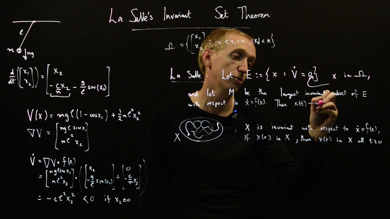 LaSalle's invariant set theorem