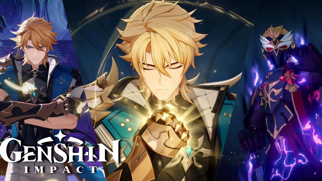 Varka Vs Roland | The Bloodstained Knight | (Cutscene) Genshin Impact 6.4 Luna V