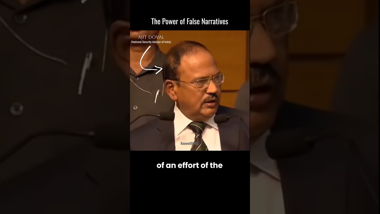 Цена ложных историй &ndash; Аджит Довал