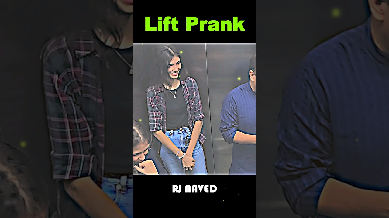 Cute Girl Diwali Return Gift Prank in Lift 😅 Don't Miss The End 🤫 Credit - Rj Naved 🤫 #rjnaved