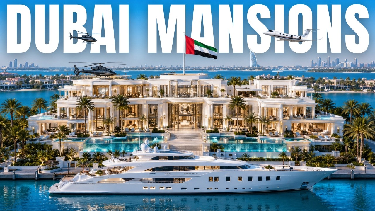 Dubai's Billionaire Mansions Are Next Level 🤯