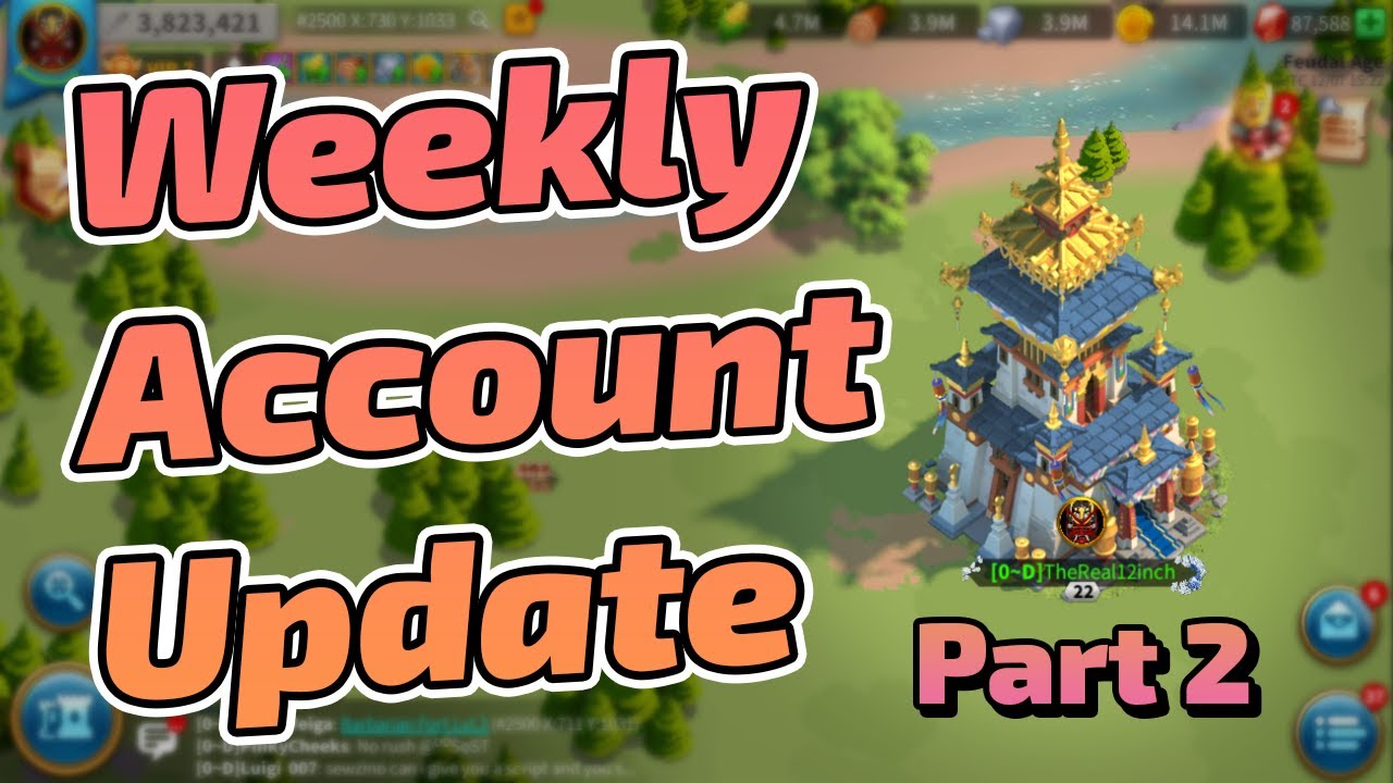 Weekly Account Update: Part 2 | Rise of Kingdoms