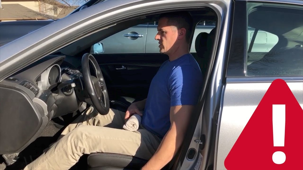 Chiropractor recommends doing THIS to reduce back pain while driving!