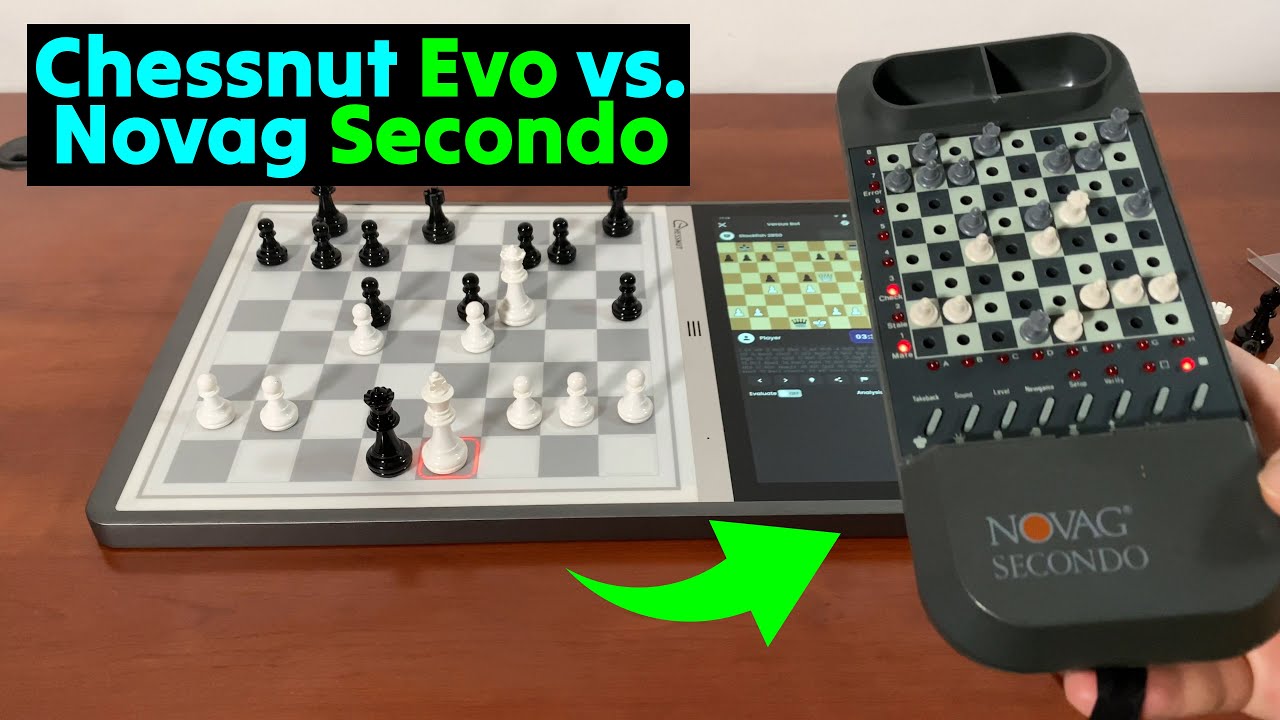 Chessnut EVO vs. Novag Secondo 1989 Chess Computer 👑 Gadgetify