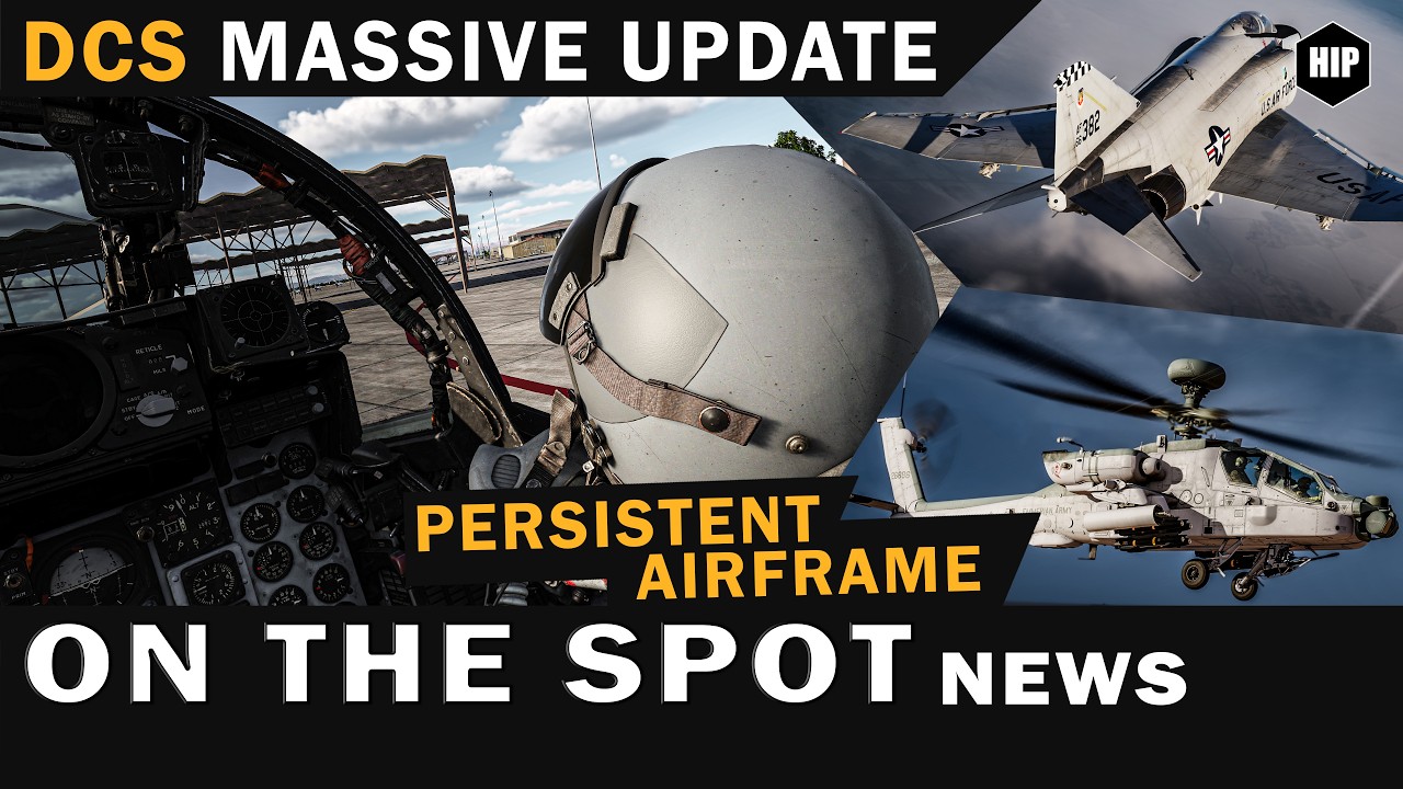 В DCS появились самолёты Persistent | Обновление F-4E Phantom и Massive Core | Всё, что вам нужно...