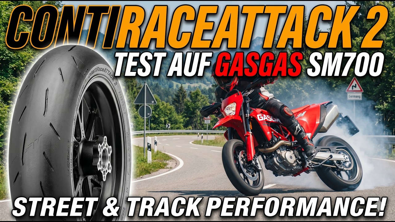 ContiRaceAttack 2 Test auf GasGas SM700