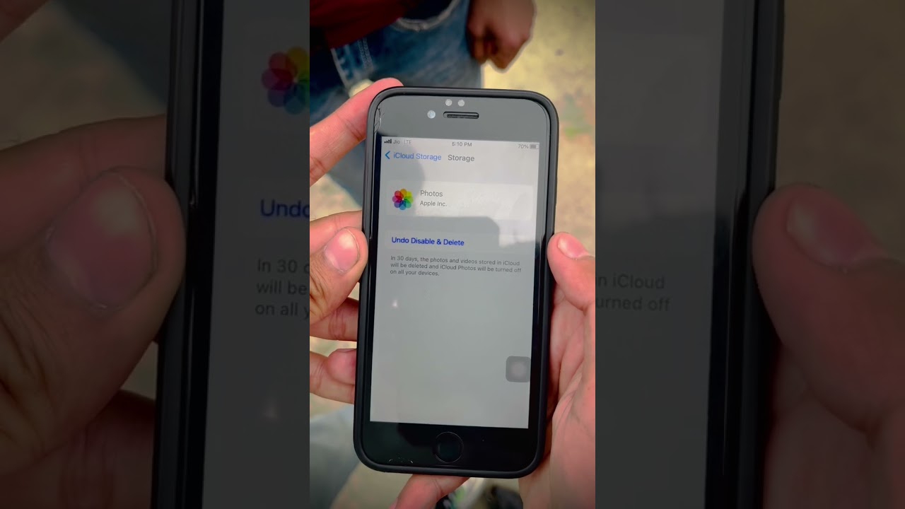 How to delete iCloud storage. #iphone #short