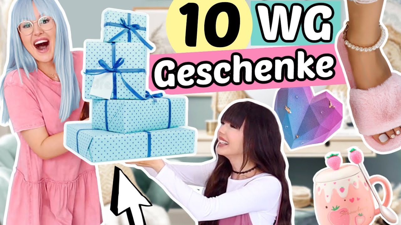 10 Geschenke von BFF für die YouTube WG 🎁 | ViktoriaSarina