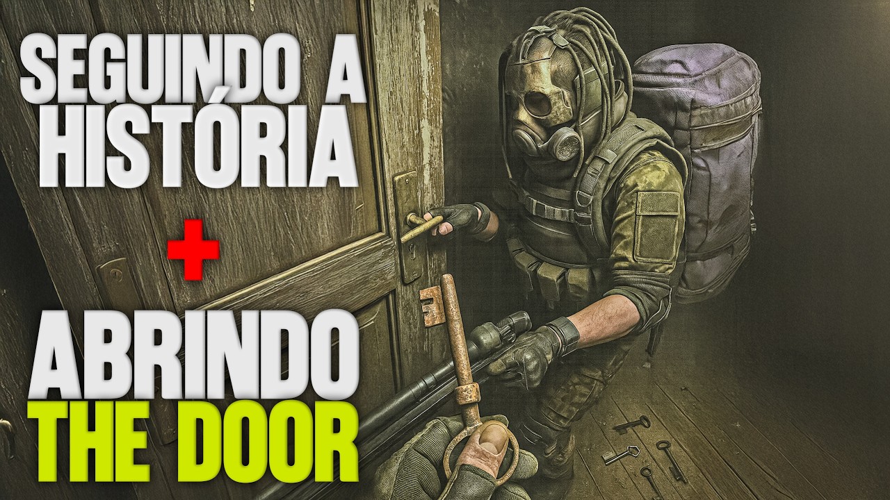 FUI ABRIR A THE DOOR, E ISSO ACONTECEU, TILTEI DEMAIS😂🤬 + MODO HISTÓRIA | ESCAPE FROM TARKOV