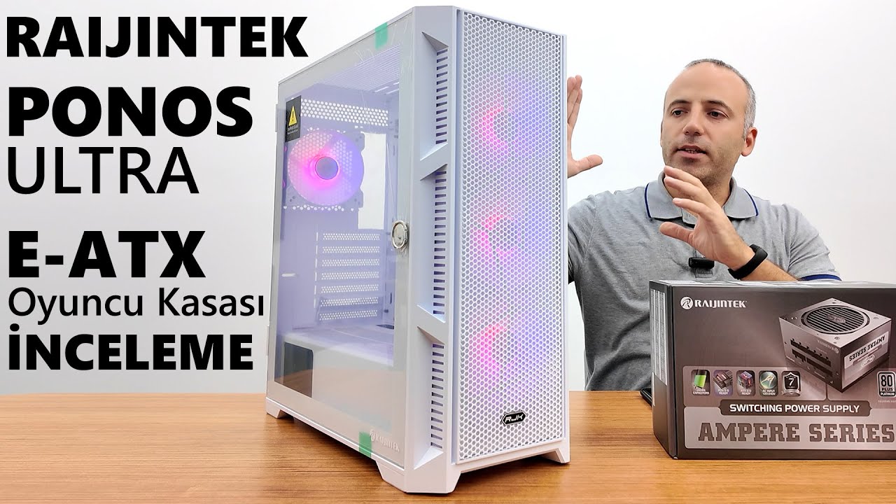 Raijintek Ponos Ultra Oyuncu Kasası İncelemesi #gaming #pc #pcgaming