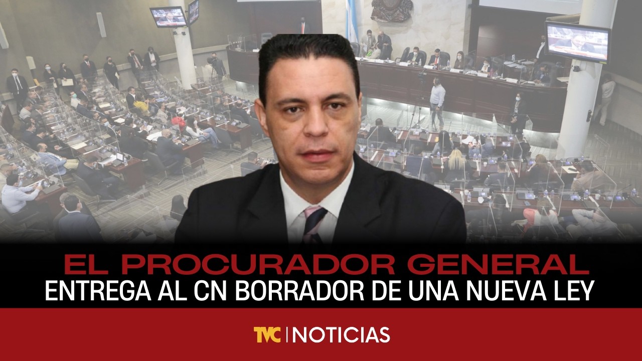 El procurador general Aspra entrega al CN borrador de una nueva Ley de Contratación del Estado