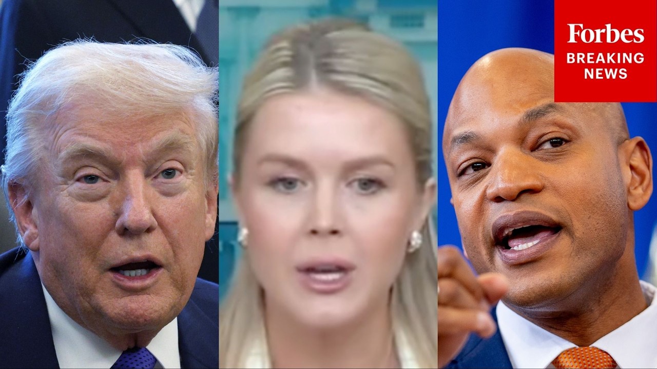 'He Can Invite Whomever He Wants': Leavitt Defends Trump For Excluding Democrat Govs From Dinner