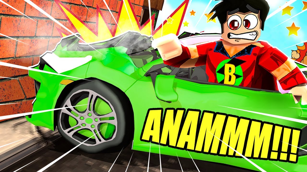 PAHALI ARABA İLE ÇARPIŞMA TESTİ YAPTIM 🤣 Roblox Car Crushers 2
