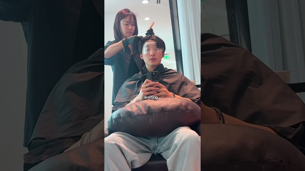 korean perm tutorial #haircare #hair #koreanperm #menshair #jjustinchung