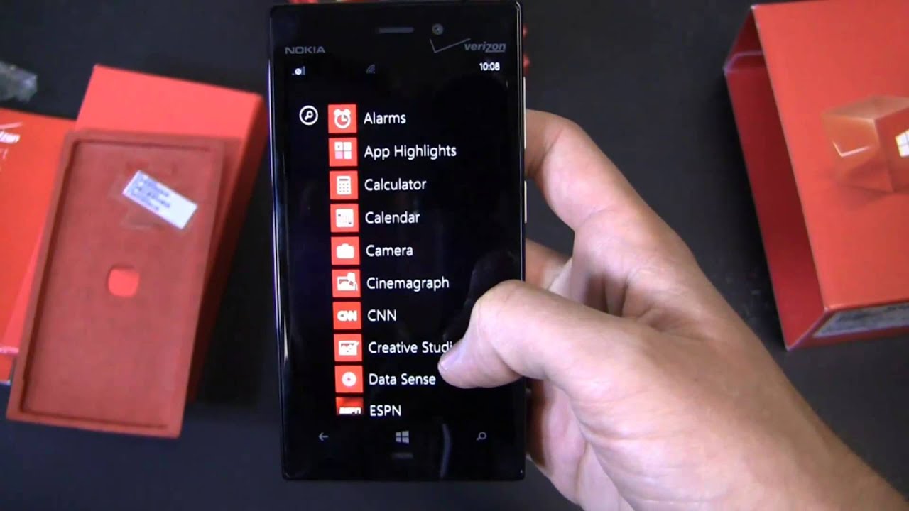 Nokia Lumia 928 Unboxing