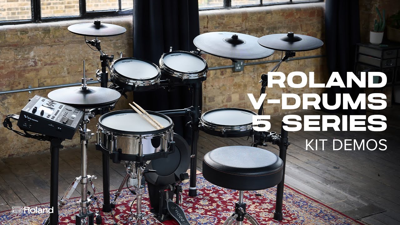 Roland V-Drums 5 Series Kit Demos