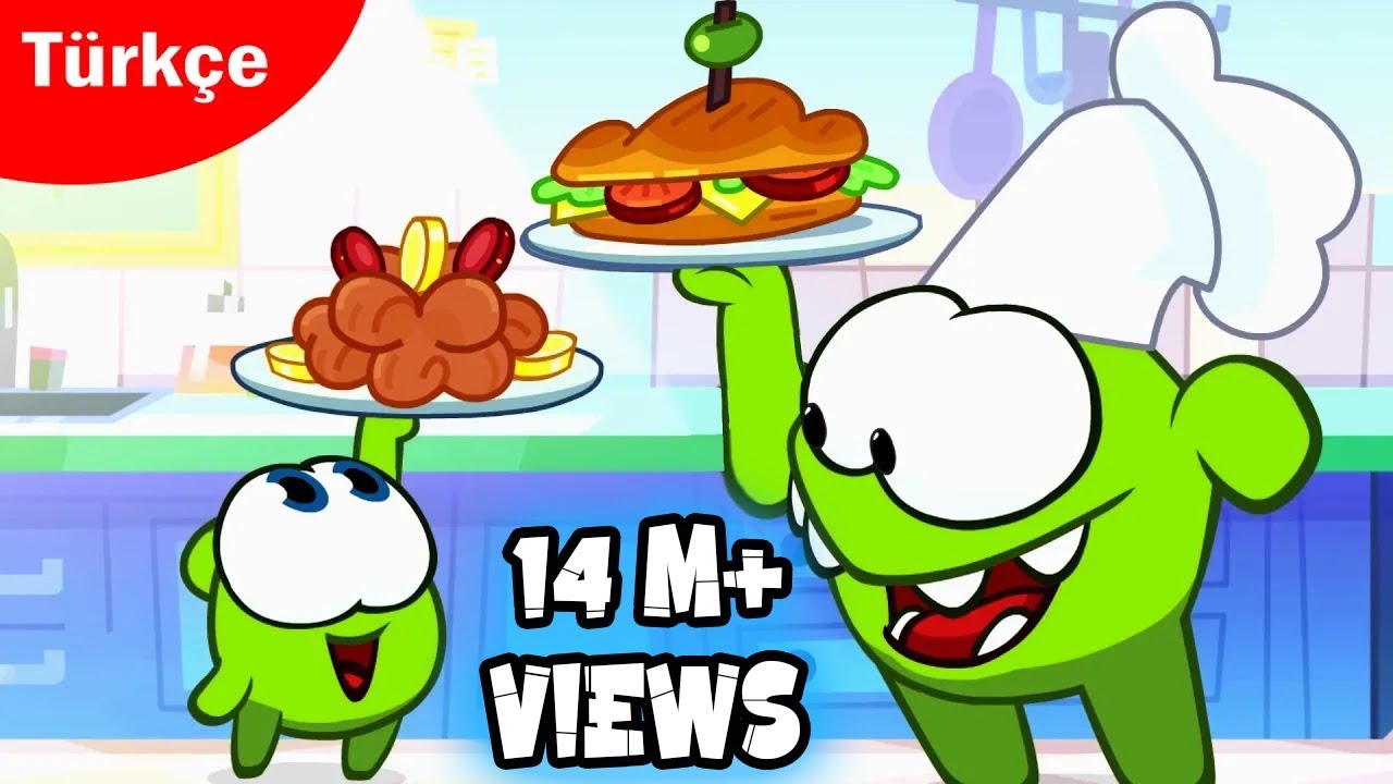 Om Nom Hikâyeleri 👾 Nom Şakaları ⭐ Derleme 👾 En iyi çizgi filmler| Çocuk Çizgi Filmi | HeyToonz