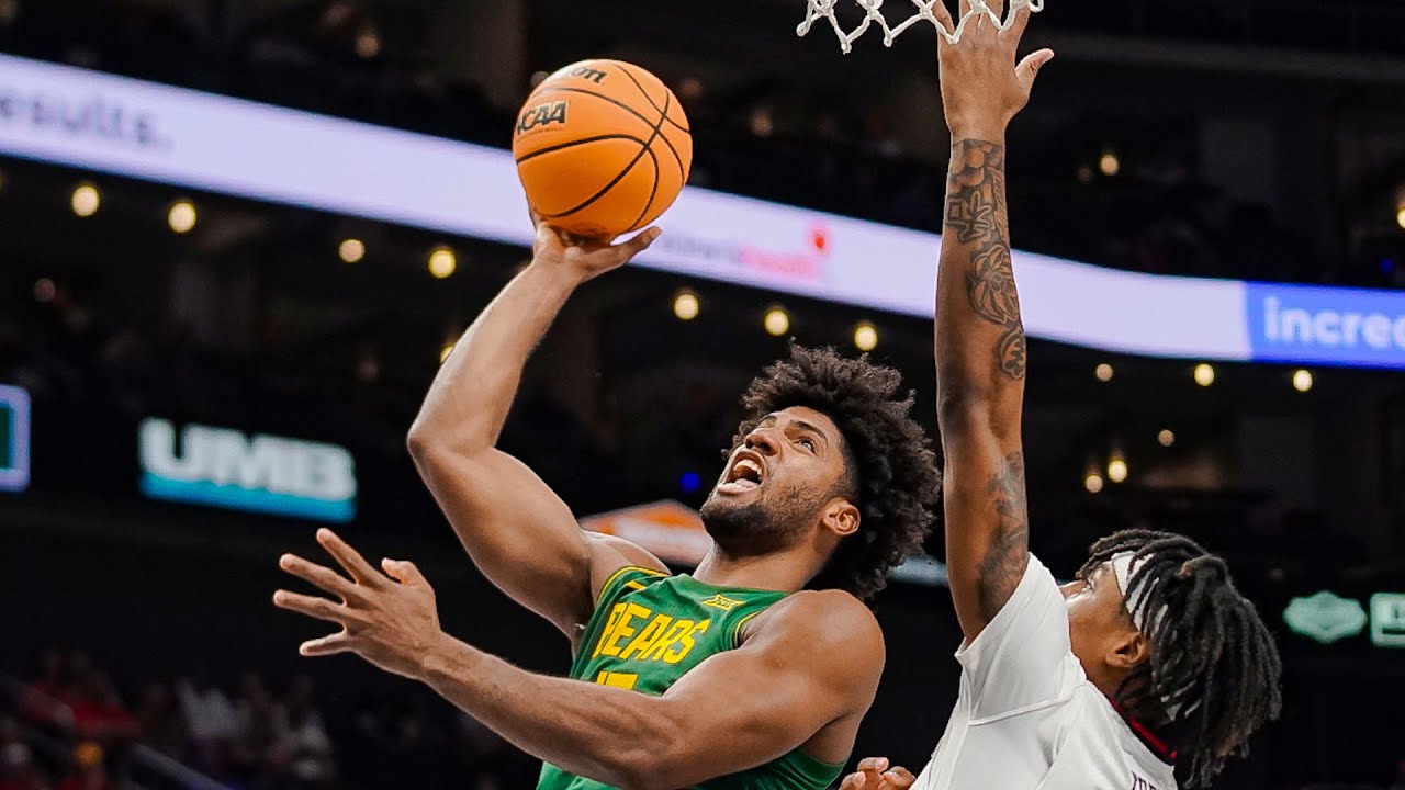 Baylor Basketball (M): Norchad Omier Big 12 Championship Highlights