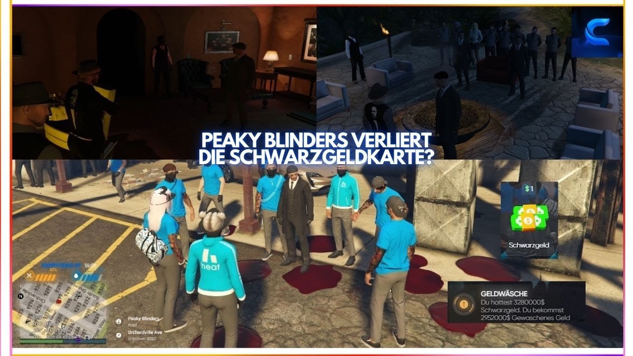 PEAKY BLINDERS verliert die SCHWARZGELDKARTE..? | Corleone City | GTA RP