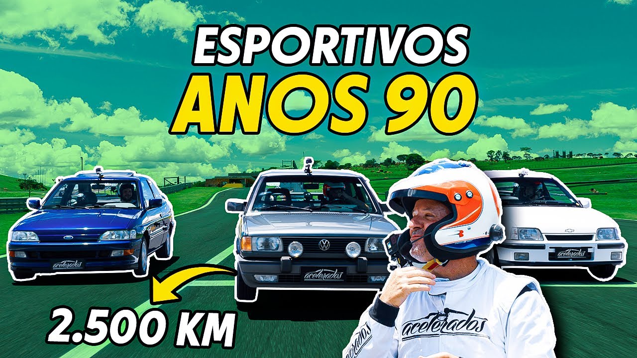 GOL GTI MAIS RARO DO MUNDO com 2.500 km x Kadett GSi e Escort XR3 na VR com Rubinho FT. Tiago Kfouri