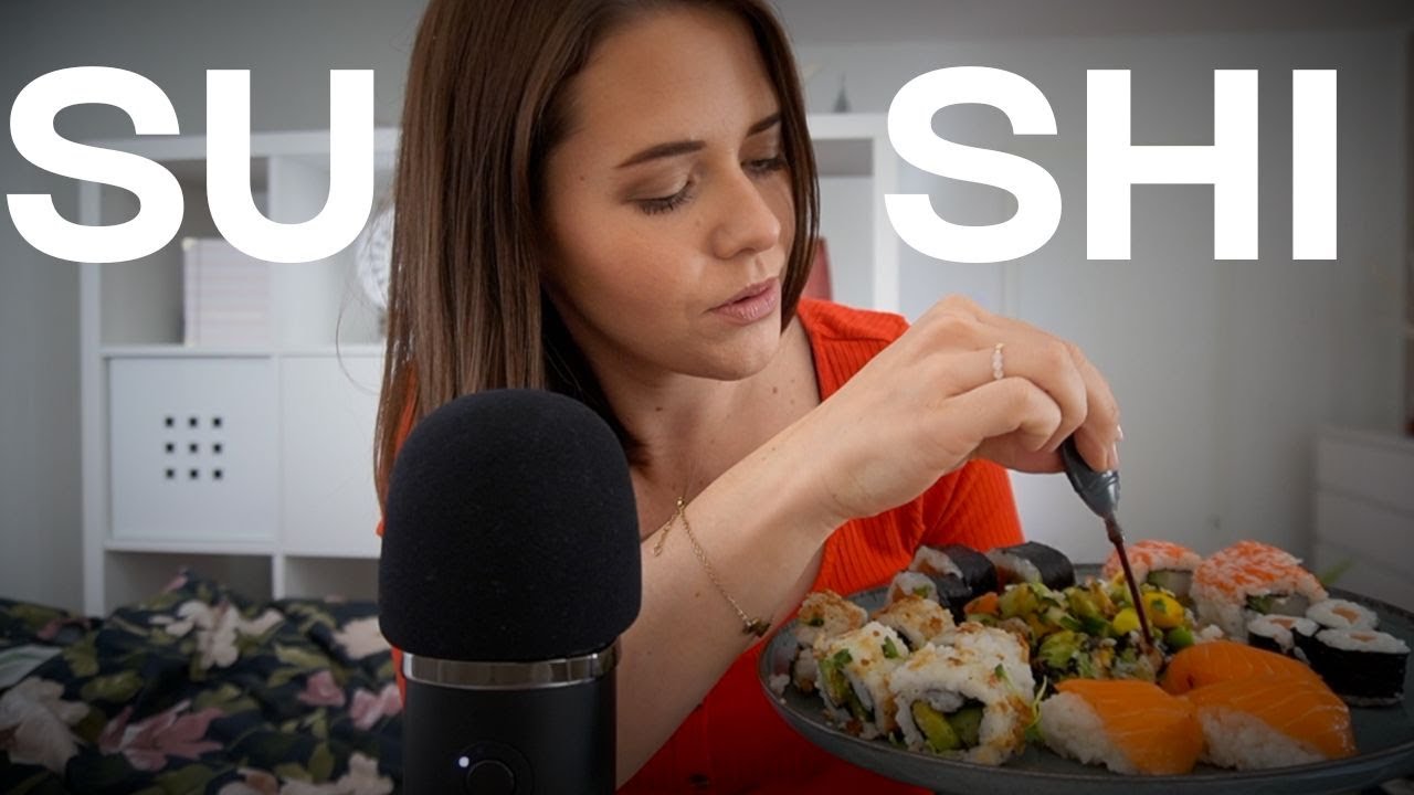 ASMR SUSHI MUKBANG wie in 2017 🍣❤️ *Eating Sounds* | Deutsch/German