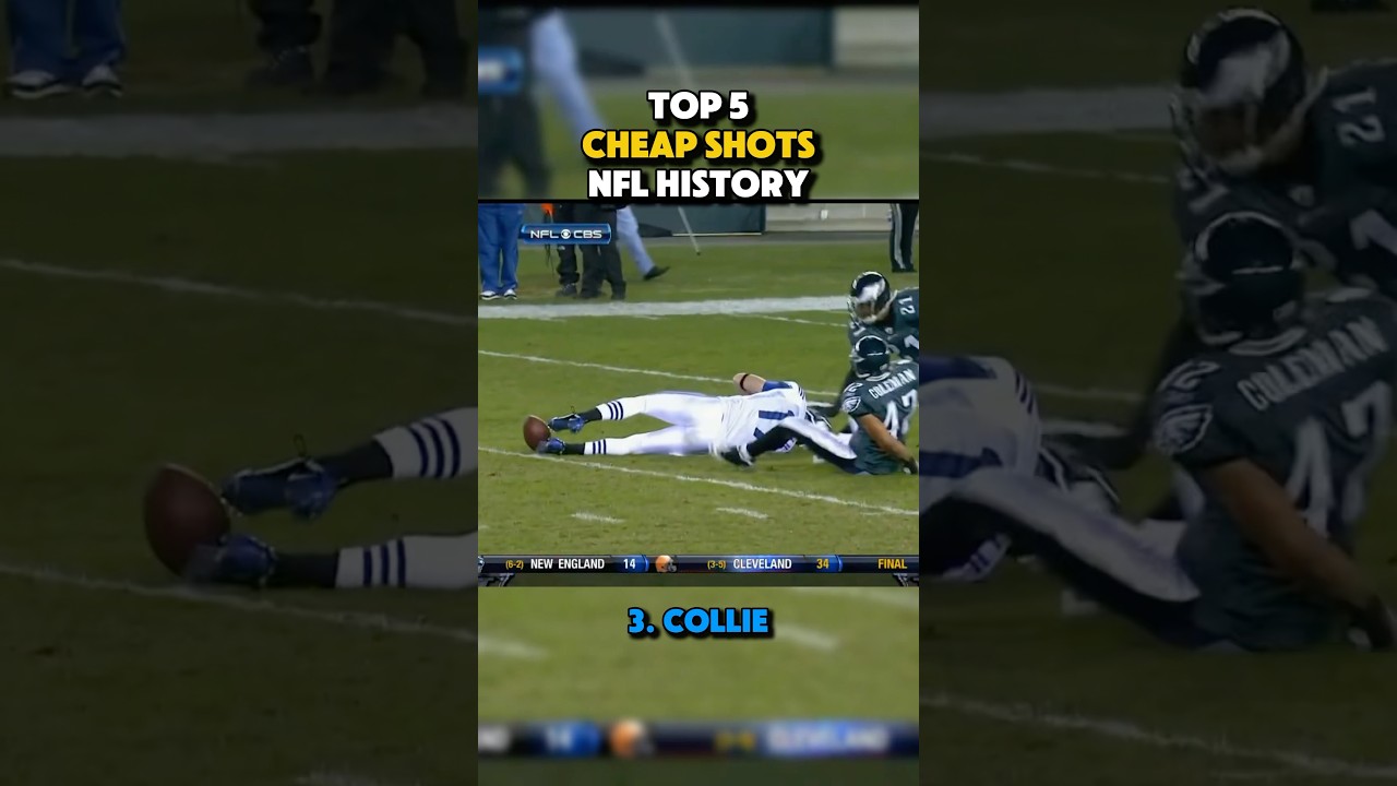 Top 5 Cheap Shots in NFL History 👀