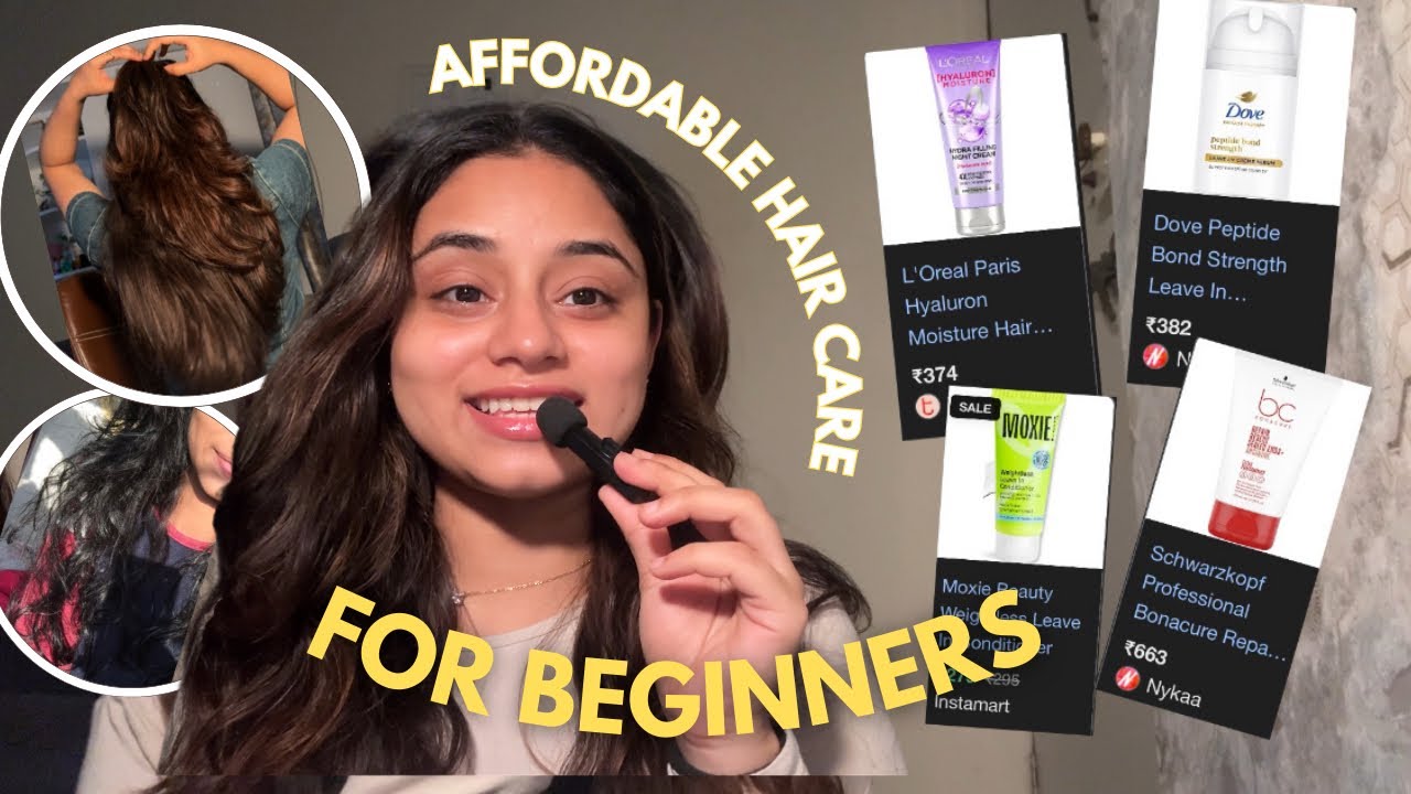 Affordable Hair Care for beginners #haircare