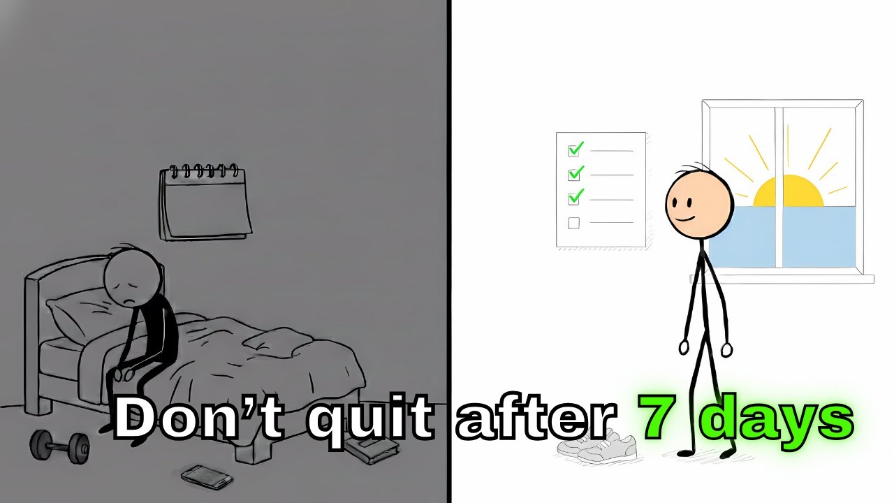 Don't quit after 7 days