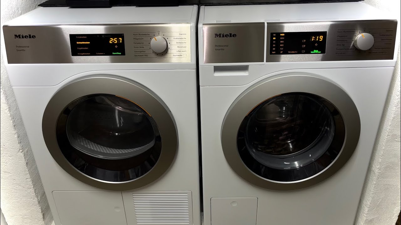 New Miele SmartBiz Washer & Dryer